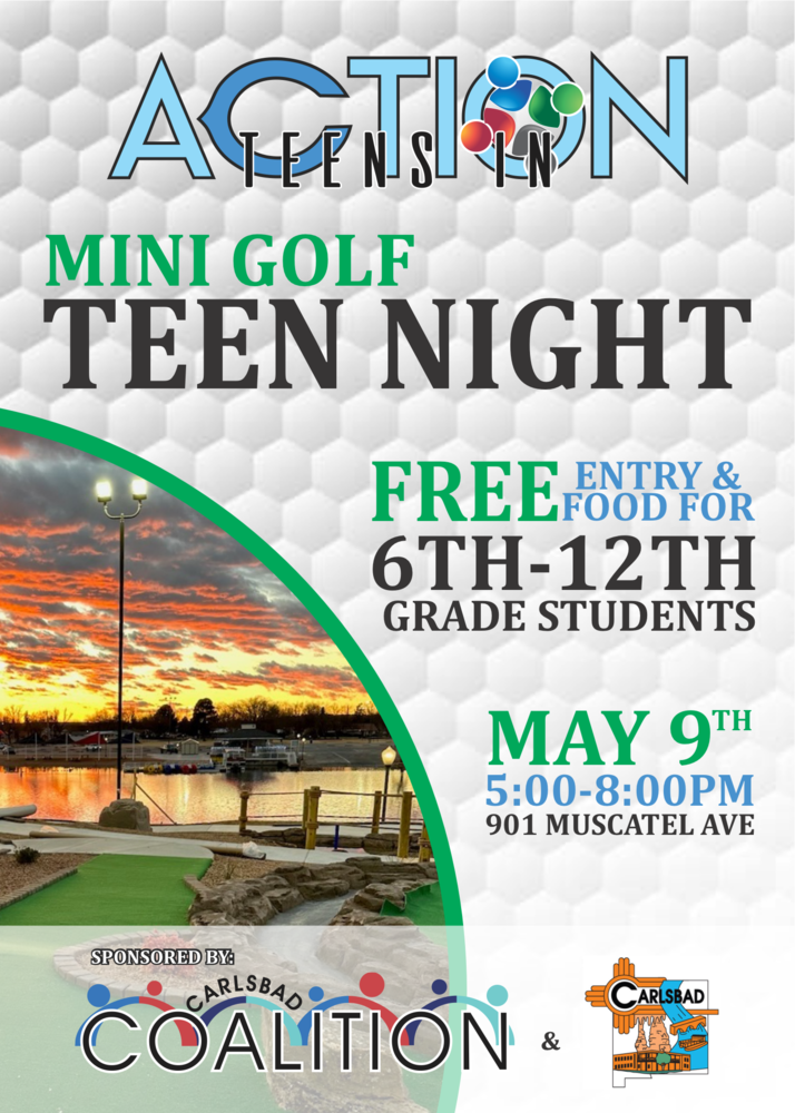 Mini Golf Teen Night