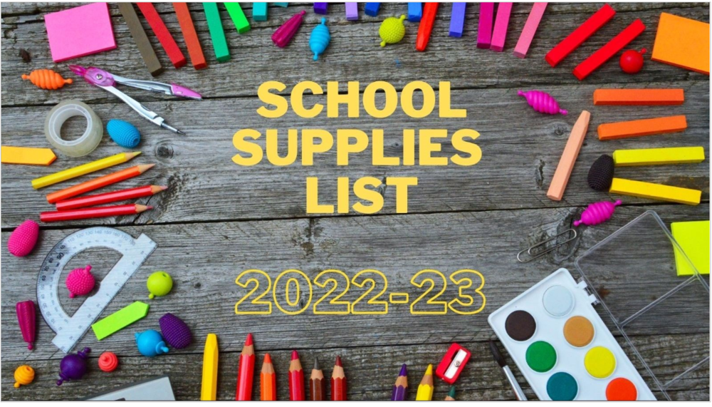 Carlsbad Municipal Schools 2022-2023 School Supply List.