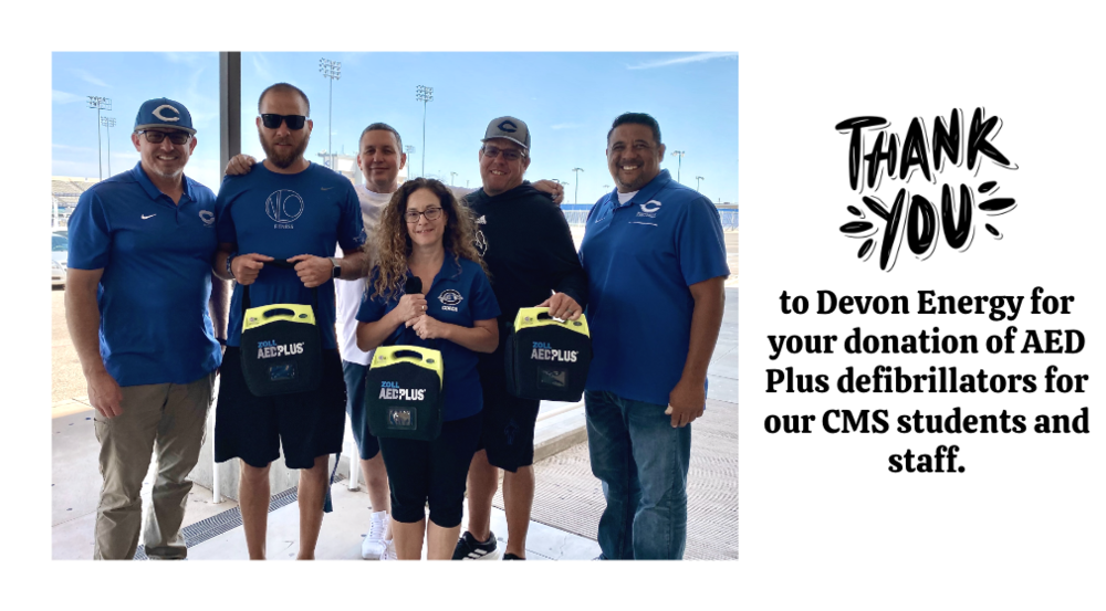 Devon Energy donates AED's