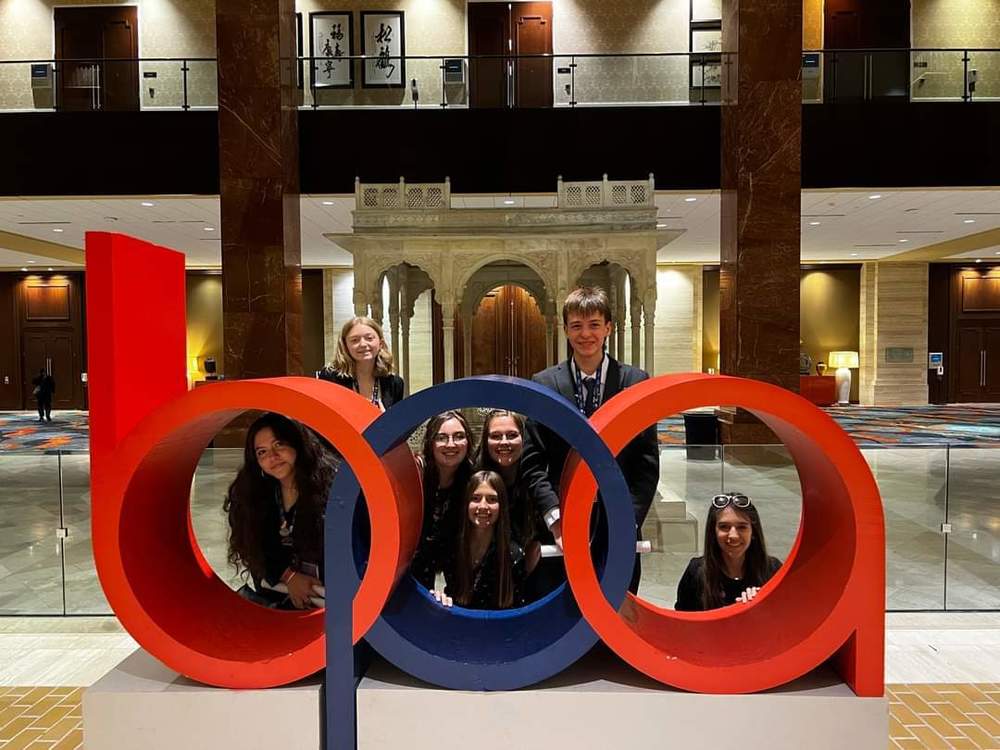 BPA students at Nationals