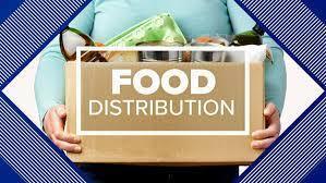 Food Basket Distribution Delay Time Change to 1 PM Today.