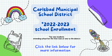 2022-2023 School Enrollment Flyer