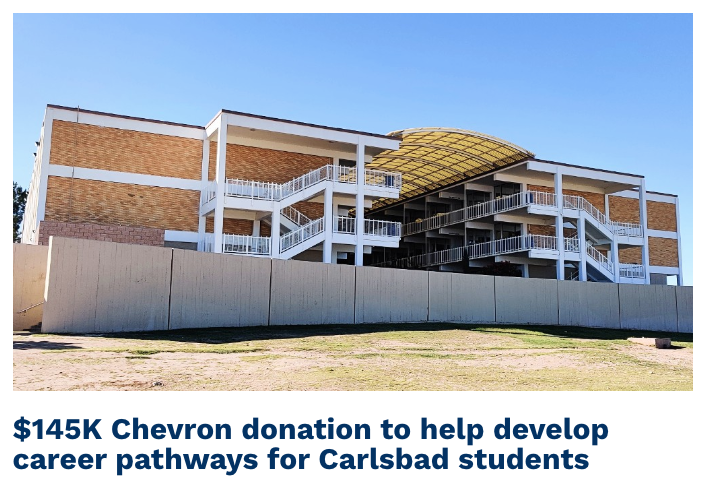 Chevron donates to CHS students