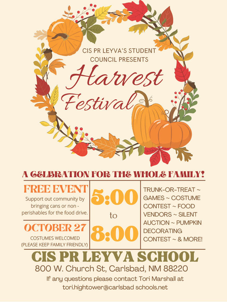 Harvest Festival Flyer