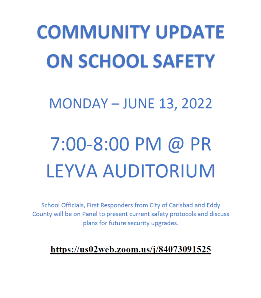 Community Update on School Safety 
