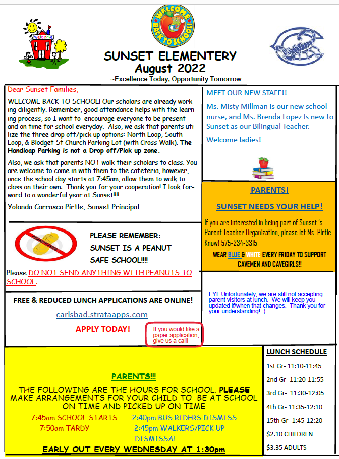 August Newsletter 2022