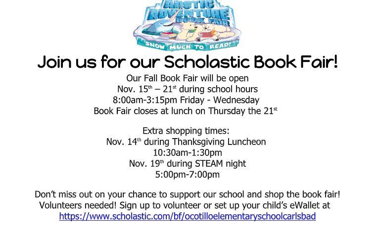 2019 Scholastic Book Fair