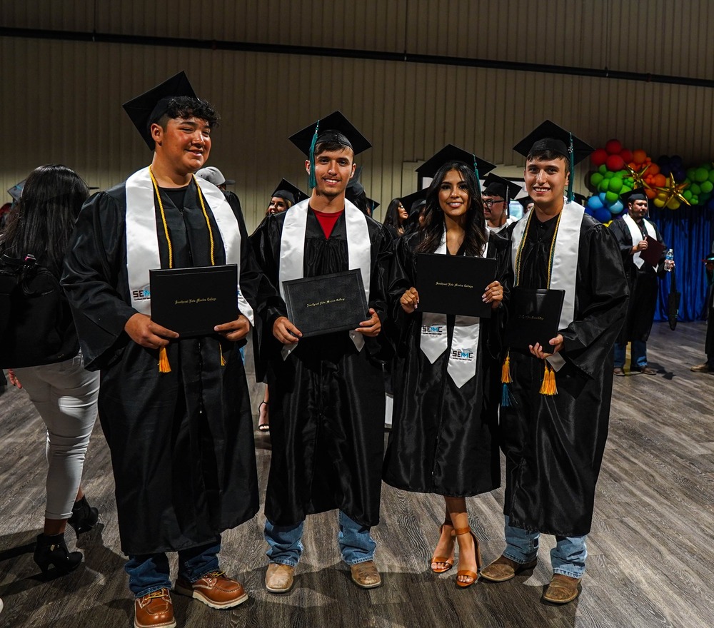 4 ECHS Grads at SENMC Graduation