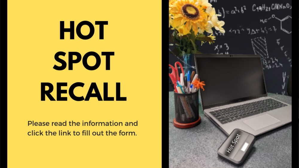Hot Spot Recall Flyer
