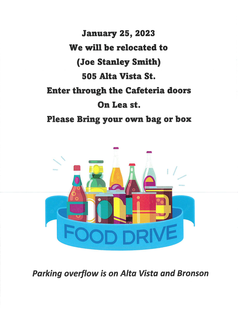 Food Drive Information