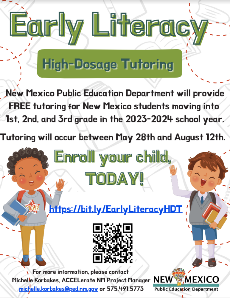 Early Literacy - Free Tutoring