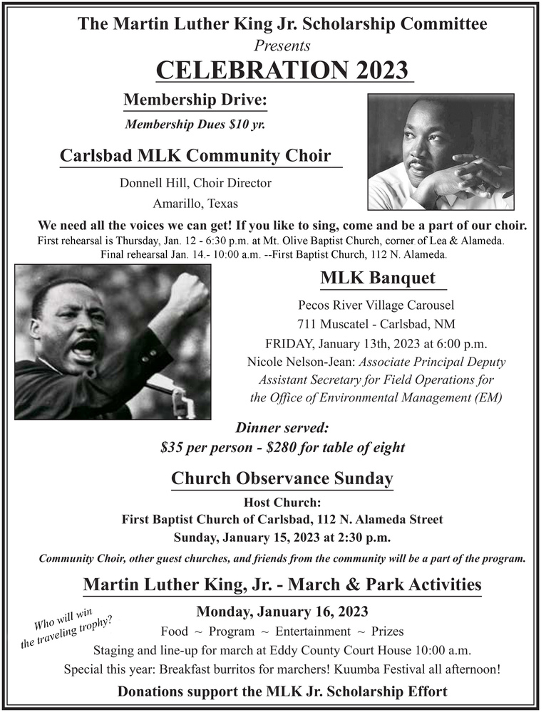 The Martin Luther King Jr. Scholarship Committee presents Celebration 2023