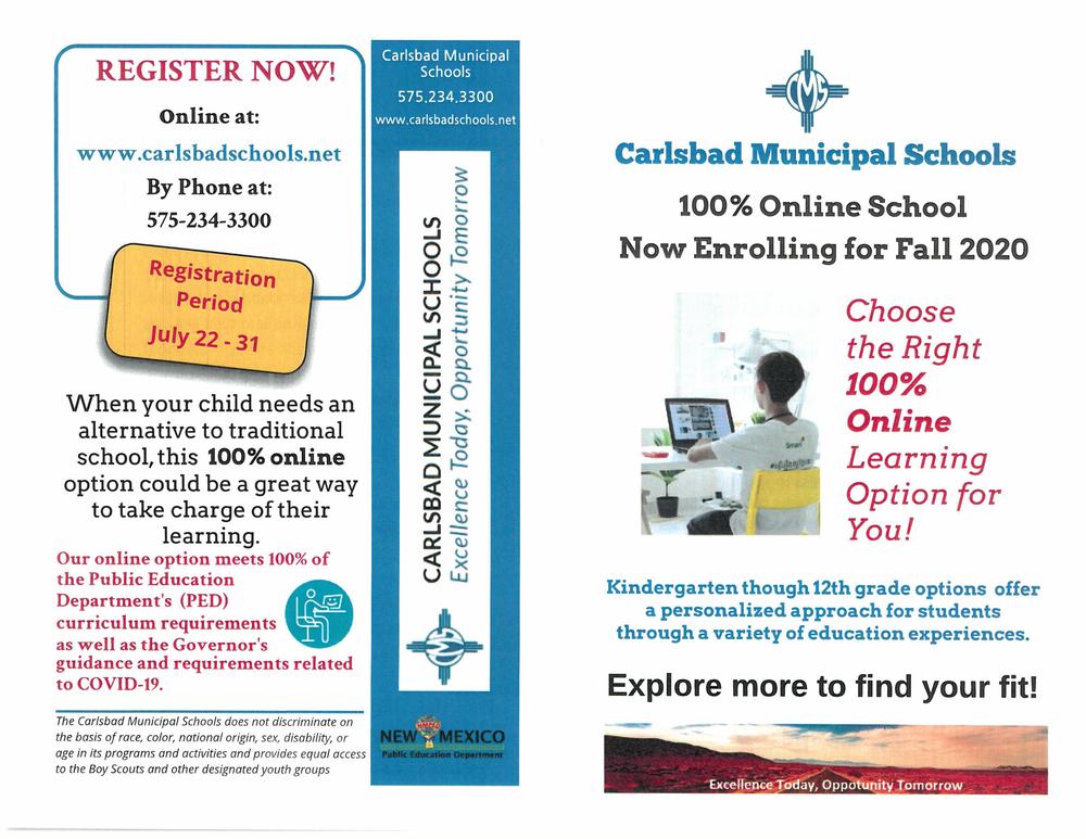 100% ONLINE Virtual School for Grades K-12
