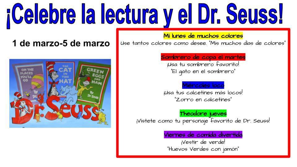Dr. Seuss Celebration - Spanish