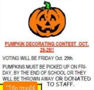Pumpkin Decorating Contest 