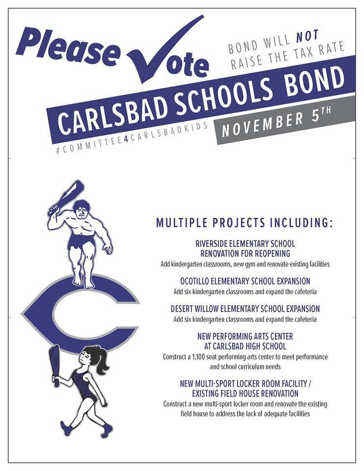 Flyer for Bond Election (English)