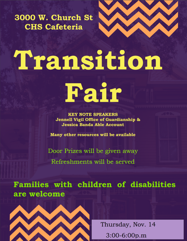Transition Fair Flyer