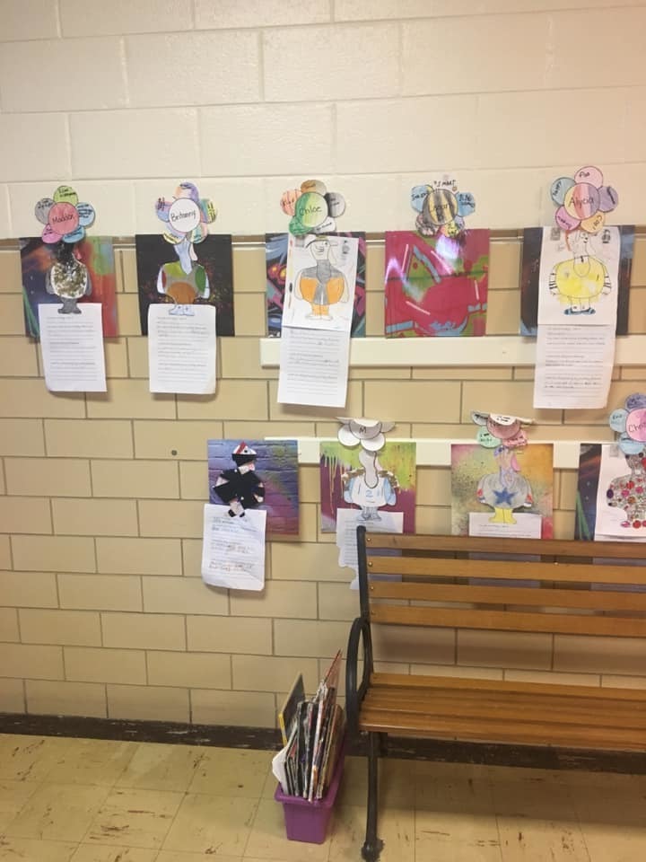 3rd Grade Student Work at Sunset