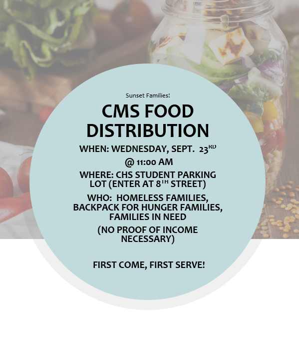 CMS Food distribution
